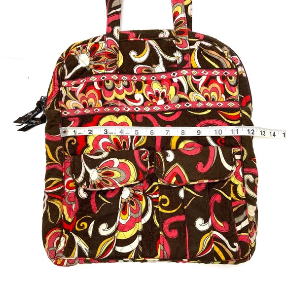 VERA BRADLEY “Puccini” Tall Zip Tote Bag - Picture 11 of 16